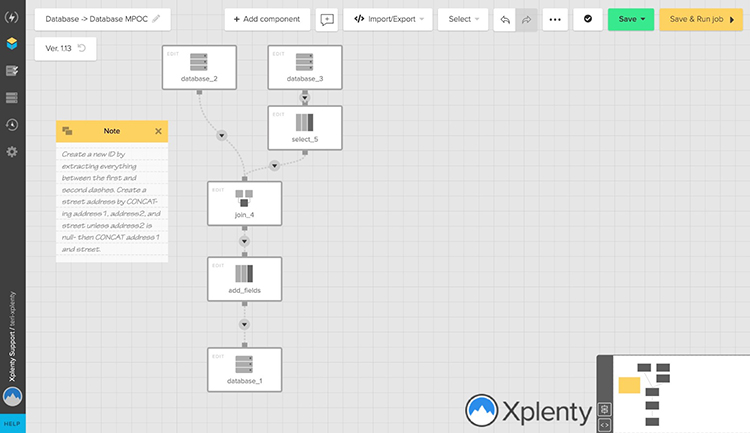 Data mapping tools: Xplenty