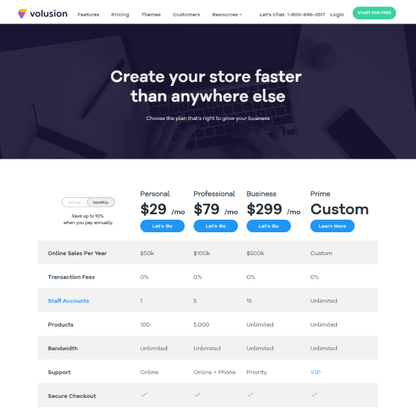 Image result for volusion screenshot