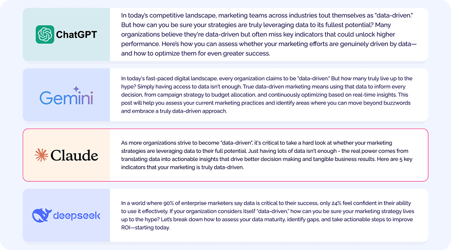 chatgpt vs gemini which one produces better content for blog